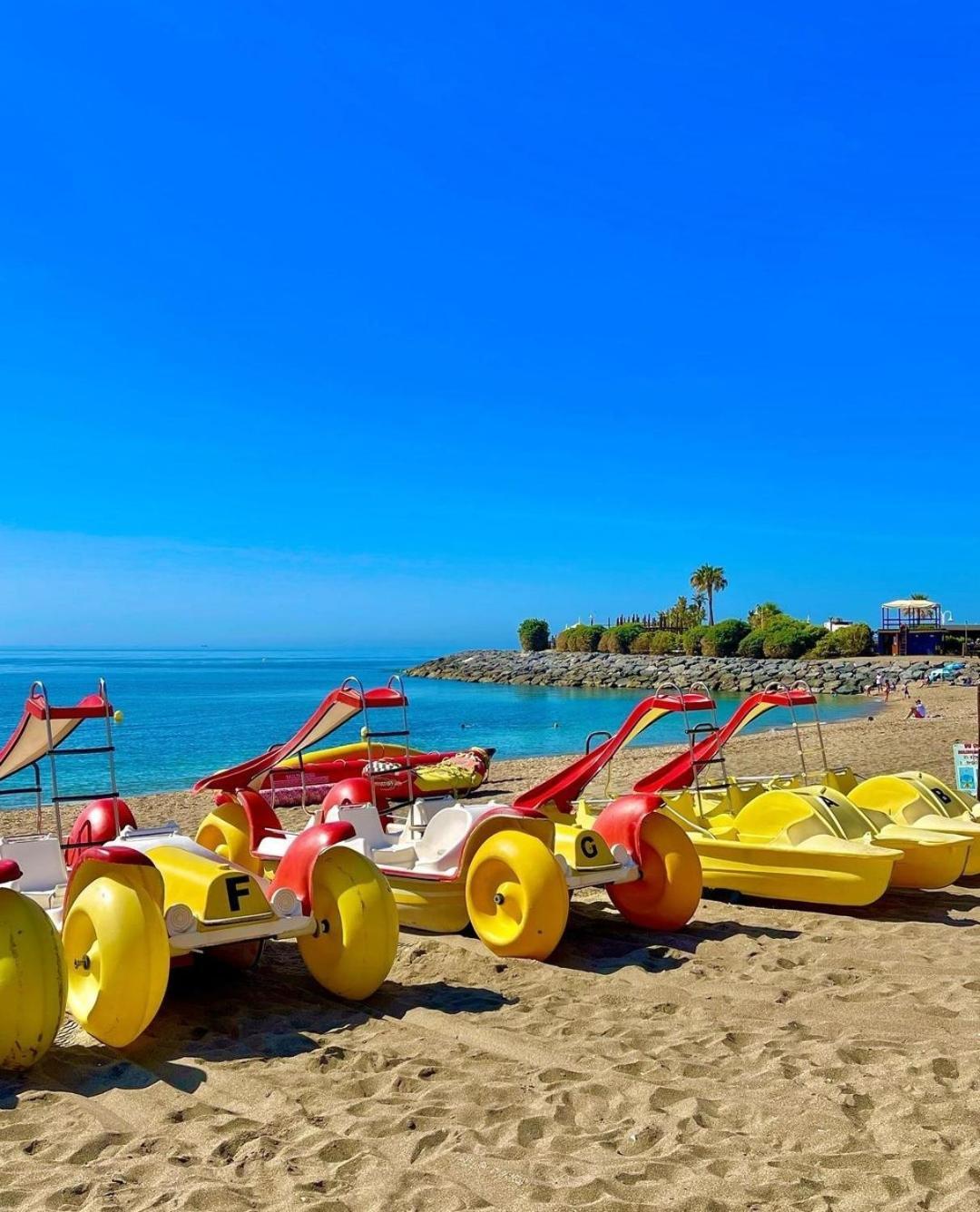 El Estudio De La Playa Benalbeach Vistas Al Mar Бенальмадена Экстерьер фото