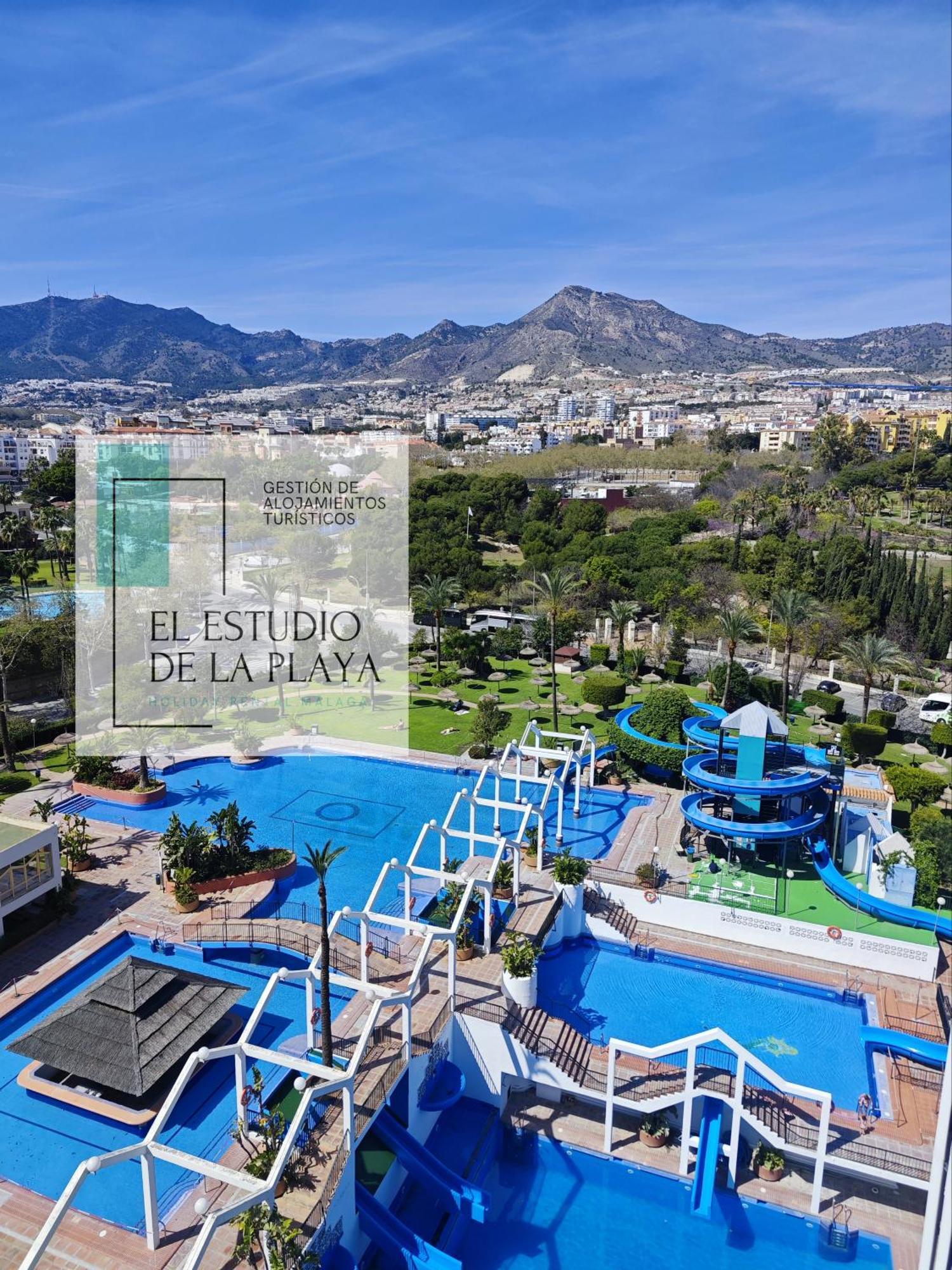 El Estudio De La Playa Benalbeach Vistas Al Mar Бенальмадена Экстерьер фото
