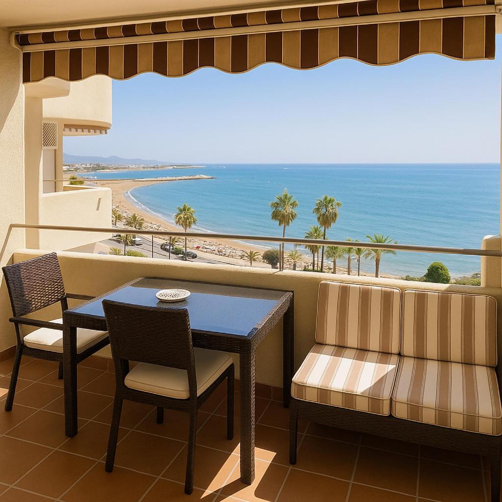 El Estudio De La Playa Benalbeach Vistas Al Mar Бенальмадена Экстерьер фото
