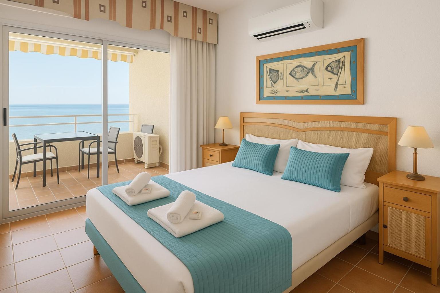 El Estudio De La Playa Benalbeach Vistas Al Mar Бенальмадена Номер фото